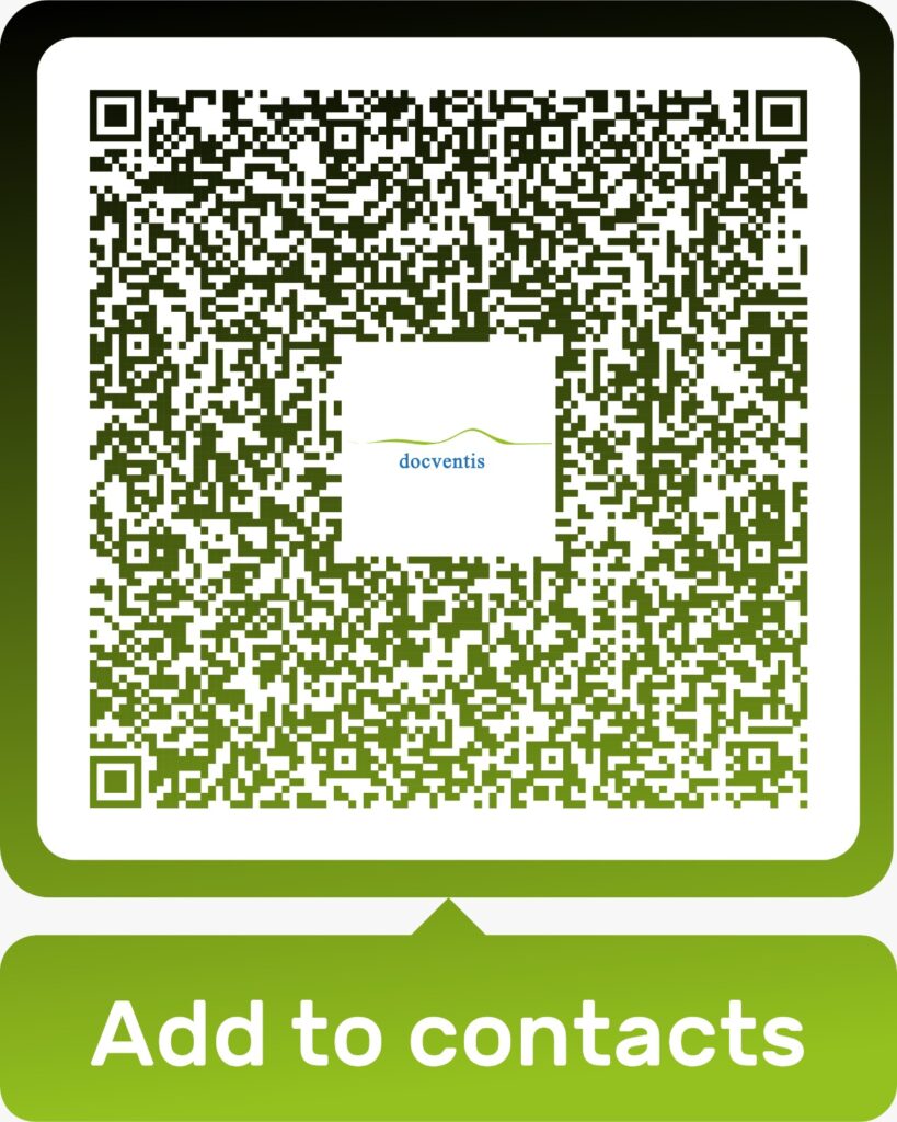 Docventis QR-Code vCard Marcus Müller